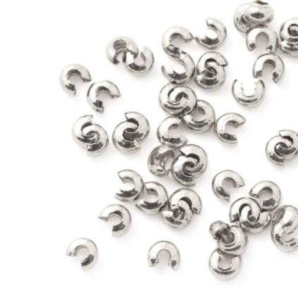 Kryt na zamačkavací rokajl 4/3,5mm chirurgická ocel