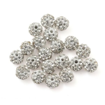 Šatonová kulička 6mm crystal