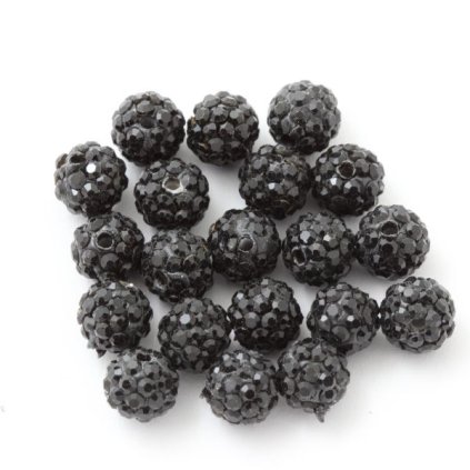 Šatonová kulička 6mm jet