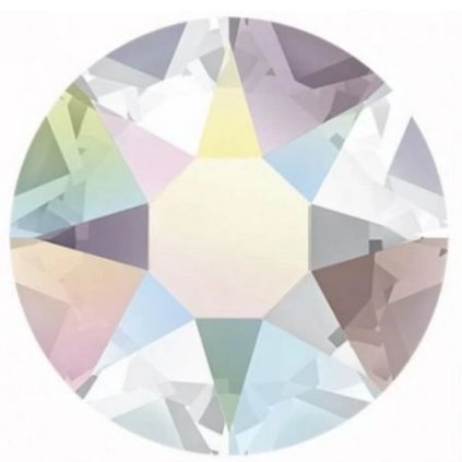 Šatonová růže nažehlovací ss20 crystal AB HOT-FIX (144ks)