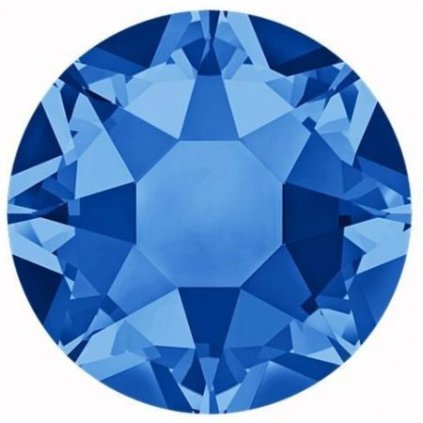 Šatonová růže nažehlovací ss20 sapphire HOT-FIX (144ks)
