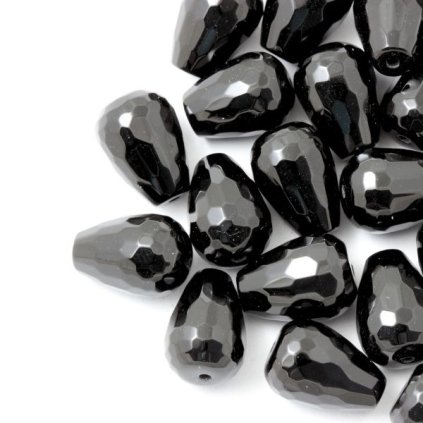 Onyx hruška 14/10mm broušená (1ks)