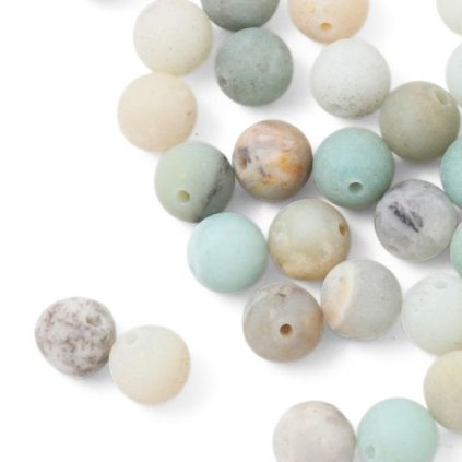 Amazonit 8mm mat (1ks)