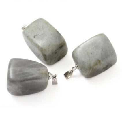 Přívěsek Labradorit cca 25/20mm (1ks)