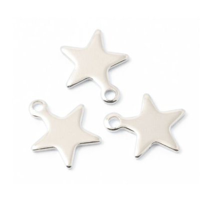 Přívěsek hvězdička 10mm chirurgická ocel