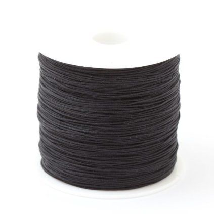 Nylonová šňůrka 1mm černá