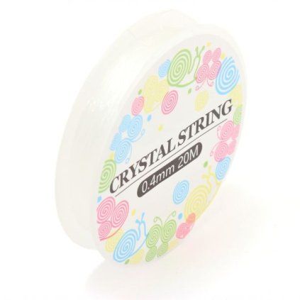 Elastomer 0,6mm/15m crystal