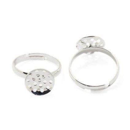Prstýnek se sítkem 12mm stříbro