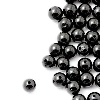 Turmalín černý 6mm (1ks)