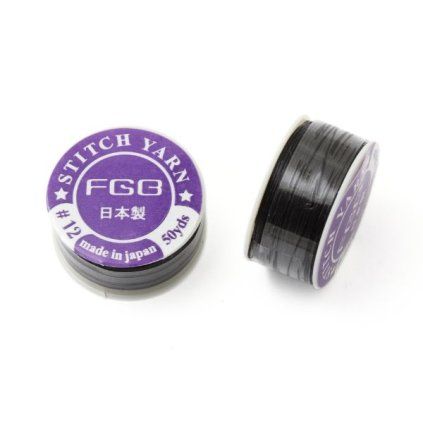 Nylonová nit FGB 0,1mm černá (cca 45m)