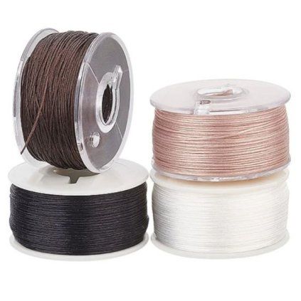 Polyesterové pevné nitě 0,1mm 4x (cca 45m) mix barev