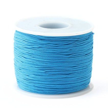 Nylonová šňůrka 0,5mm modrá