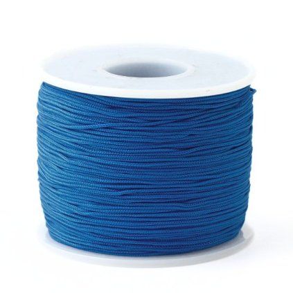 Nylonová šňůrka 0,5mm tmavě modrá