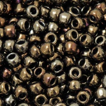TOHO Round 8/0 Metallic Iris Brown