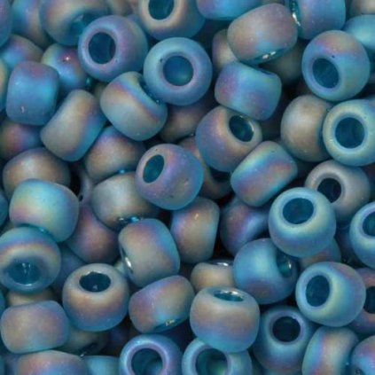 TOHO Round 6/0 Rainbow Frosted Teal