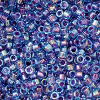 TOHO Treasure 11/0 Rainbow Aqua/Purple Lined