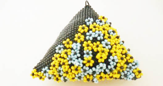 Návod na kvetinkový trojuholník