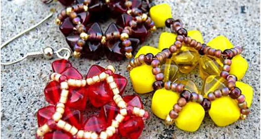 Návod na výrobu náušníc z korálok