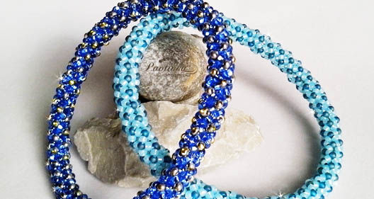 Šitý náramok bez zapínania