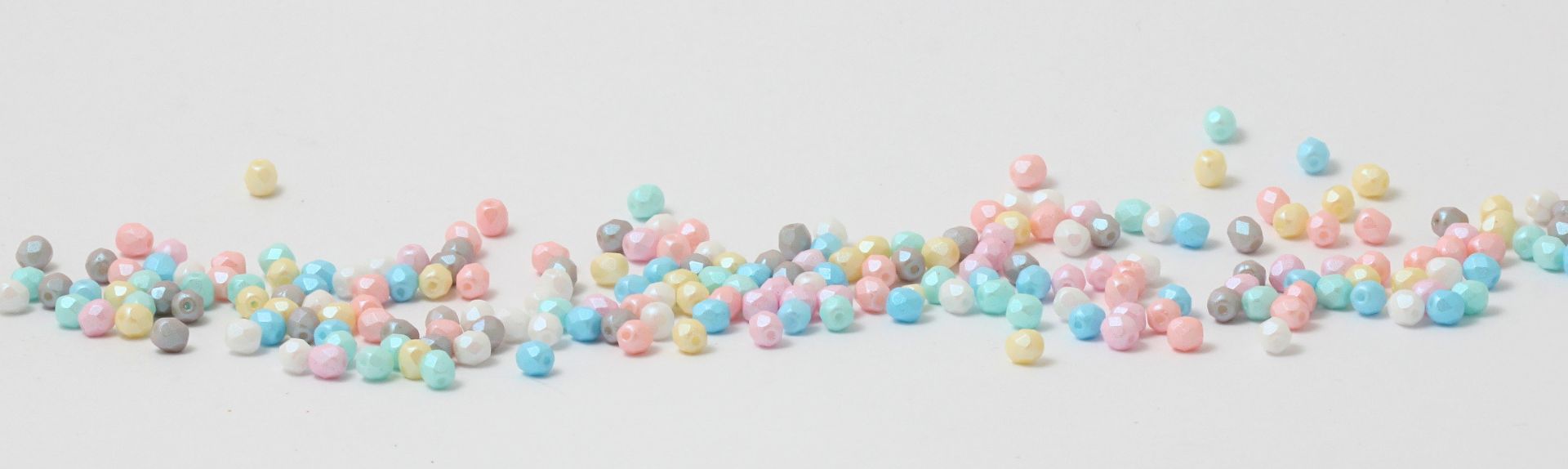 Koráliky Soft Pastels