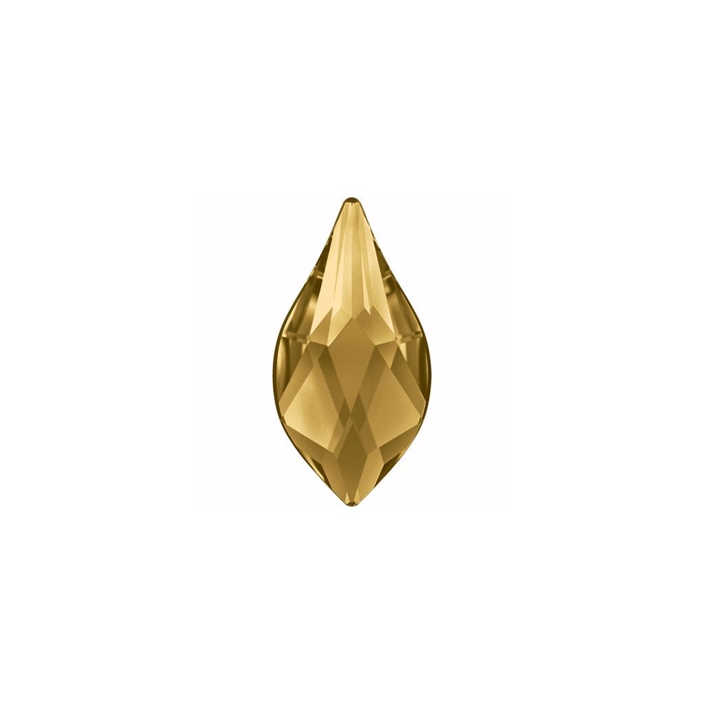 Swarovski® Crystals Flame 2205 14mm Light Colorado Topaz F