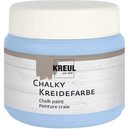 Kriedová farba KREUL Chalky Paint klasická modrá