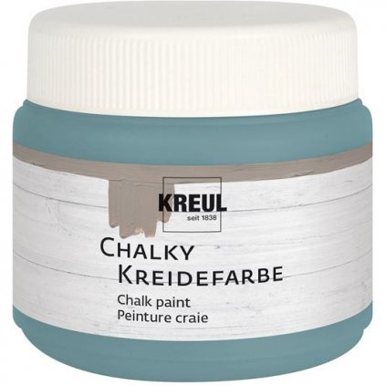 Kriedová farba KREUL Chalky Paint petrol