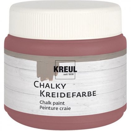 Kriedová farba KREUL Chalky Paint ružová marsala