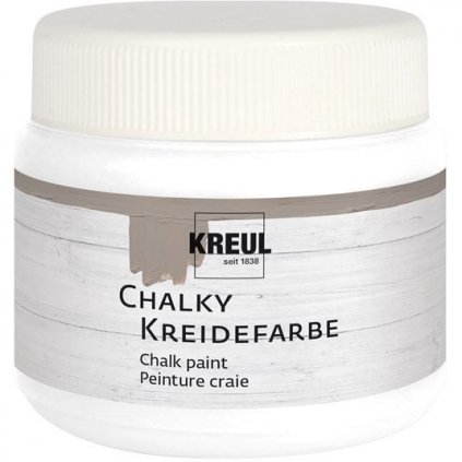 Kriedová farba KREUL Chalky Paint snehovo biela