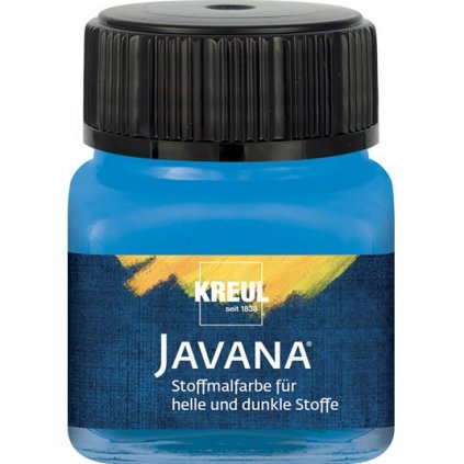 Farba na svetlý a tmavý textil Javan 20ml modrá