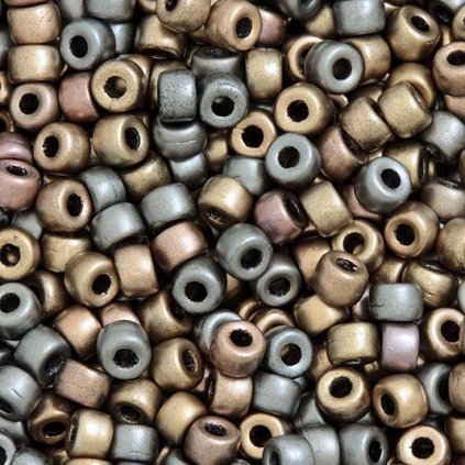 MATUBO Kruh 8/0 kovová koža matná