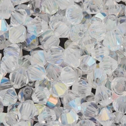 MC perle slniečko 4mm crystal AB 00010/28701 (10ks)