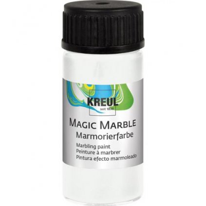 Mramorovacie farba Magic Marble 20ml biela