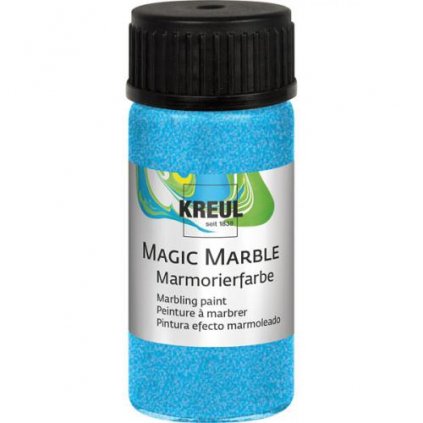 Mramorovacie farba Magic Marble 20ml metalická modrá