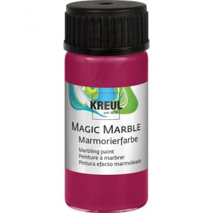 Mramorovacie farba Magic Marble 20ml rubínová