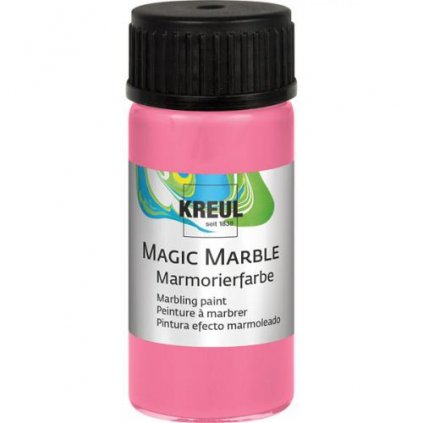 Mramorovacie farba Magic Marble 20ml ružová