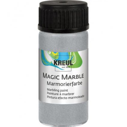 Mramorovacie farba Magic Marble 20ml strieborná
