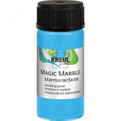 Mramorovacie farba Magic Marble 20ml svetlo modrá