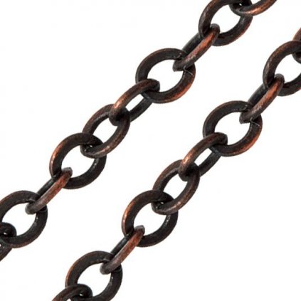 Bižutérne retiazka 2,5mm stará meď