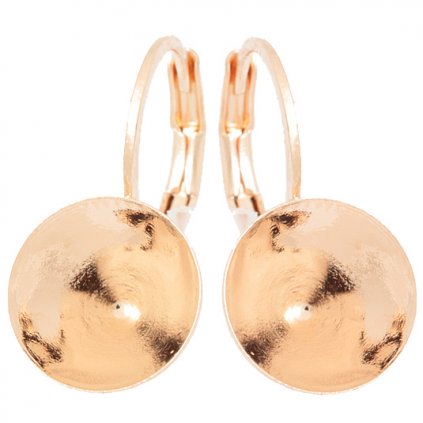 Náušnice Chaton Light ss45 rose gold