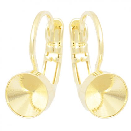 Náušnice Kids Chaton ss29 gold plating 24kt