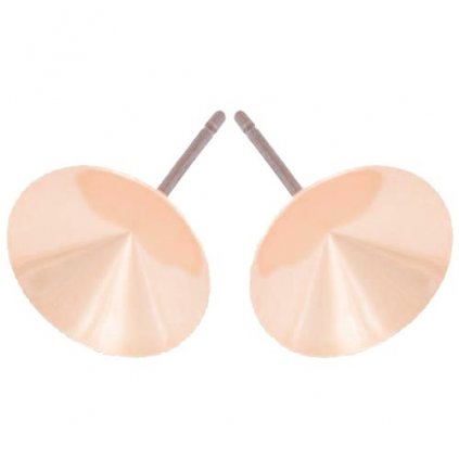 Náušnice tŕň Rivoli 12mm rose gold