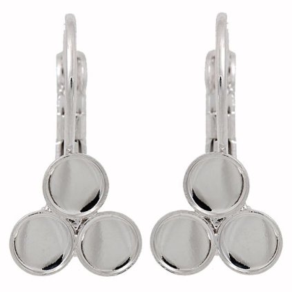 Náušnice Xilion Rose 3xss20 ródium