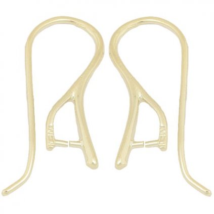 Náušnicové háčik 27 / 10mm Gold Plating 24kt