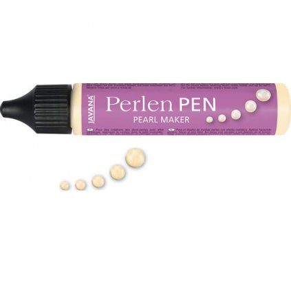 Perlen Pen perlový popisovač 29ml krémový