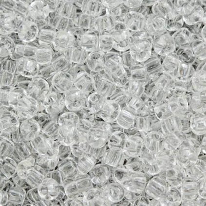 Preciosa® Rokajl 5/0 crystal (00050)