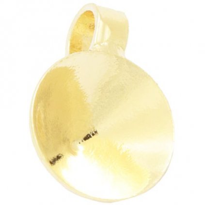 Prívesok Chaton light ss39 gold plating 24kt