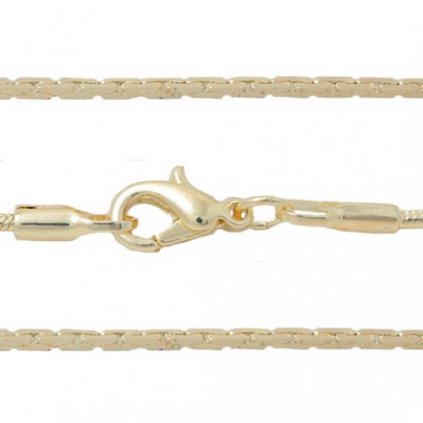 Retiazka KIDS 1mm / 34cm GOLD PLATING 24kt
