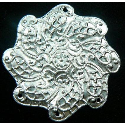 Filigrán 30mm striebro