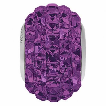 Swarovski® Crystals BeCharmed PAVÉ 180201 Amethyst